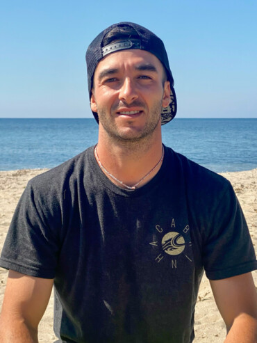 Marco Serra, istruttore qualificato di kitesurf della scuola Critical Slide